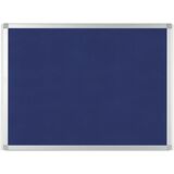 Bi-Office tableau en feutre AYDA, 1.200 x 900 mm, bleu