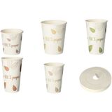 PAPSTAR couvercle pour gobelet en carton "pure" ZERO, 80 mm