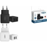 ANSMANN chargeur USB home Charger HC212, 2x port USB, blanc