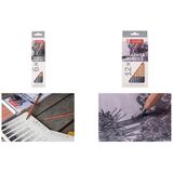 ROYAL crayons graphite art Creation, rond, tui de 12