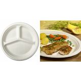 PAPSTAR assiette an canne  sucre "pure", rond, 260 mm