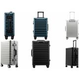 ALUMAXX valise de voyage, entirement en aluminium, argent