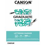 CANSON bloc de dessin GRADUATE lettering MARKER, A3