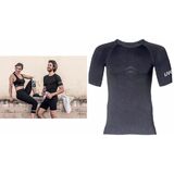 uvex t-shirt  manches courtes pour hommes, 3XL, noir
