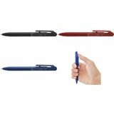 Pentel stylo  bille rtractable Calme, 0,35 mm, bleu