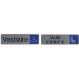 EXACOMPTA plaque de signalisation "Salle d'attente"