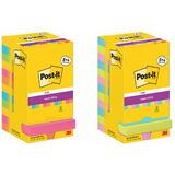 Post-it bloc-note adhsif super Sticky Notes, 76 x 76 mm