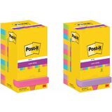 Post-it bloc-note adhsif super Sticky Notes, 76 x 76 mm