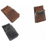 PRIDE&SOUL sac ceinture pour portefeuille de serveur, brun