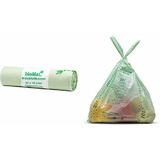 PAPSTAR sac compostable "bioMAT", 10 litres, vert