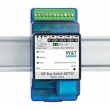 W&T commutateur SIP ring Switch 4xOut, 10/100 BaseT, bleu