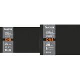 CANSON carnet de croquis ONE, 216 x 140 mm, noir