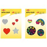 KLEIBER assortiment d'applications "Lovely Heart", 5 motifs