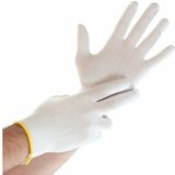 HYGOSTAR gant de travail Ultra Flex, en nylon, L, blanc