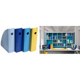 EXACOMPTA porte-revues MAG-CUBE bee Blue, A4+, bleu clair
