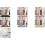 Linden berg Tapis de bain, 500 x 550 mm, anthracite
