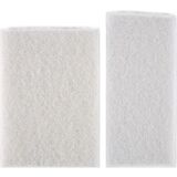 HYGOCLEAN pad non tiss, non-tiss doux, 250 x 115 mm, blanc