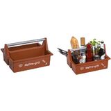 allit caisse de transport McPlus carry "Matre-grill", brun
