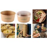 NATURE star Couvercle pet pour bol  salade Caesar, 150 mm