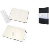 MOLESKINE carnet aquarelle, L/A5, 200g/m2, noir