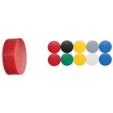 MAUL aimant MAULsolid, diamtre: 38 mm, 2,5 kg, blanc