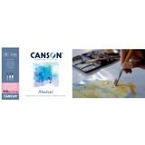 CANSON bloc de papier aquarelle "Montval", A4, 300 g/m2