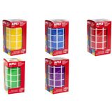 APLI kids Gommette de couleur "carr", en rouleau, bleu