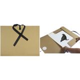 kangaro carton  dessin Kraft, 500 x 700 mm, avec ruban