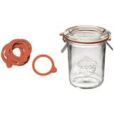 APS joint en caoutchouc pour bocal Weck, 108 x 108 x 2 mm