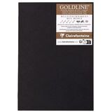 Clairefontaine carnet de dessin GOLDLINE, A3, noir