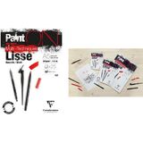 Clairefontaine bloc papier dessin Paint'ON Lisse, A3, blanc