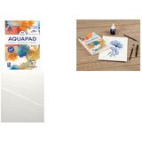 Clairefontaine bloc de papier aquarelle AQUAPAD, 300 g/m2,A1
