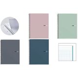 MIQUELRIUS cahier  spirale "Notebook the ORIGINAL" A5, aqua