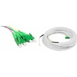 DIGITUS Cble de drivation FTTH, Singlemode, 4 fibres, 30 m