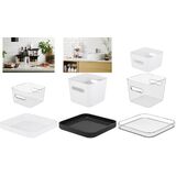 smartstore Bote de rangement compact SQUARE L, blanc