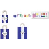 folia sac en papier BASIC, taille: M, assorti