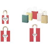 folia sac en papier CLASSIC, taille: M, assorti