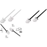 LogiLink Cble patch Slim Ultra-Flex, cat. 6A, U/UTP, 0,30 m