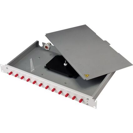 Telegrtner Panneau de brassage Basis eco 19", 12 prises ST