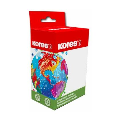 Kores Encre X254YXL remplace brother LC-3213Y, jaune