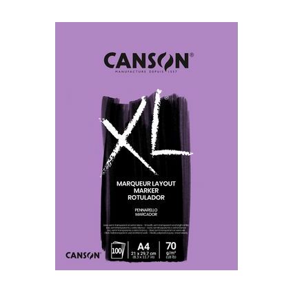 CANSON Bloc croquis et tudes "XL MARKER", A3, 70 g/m2