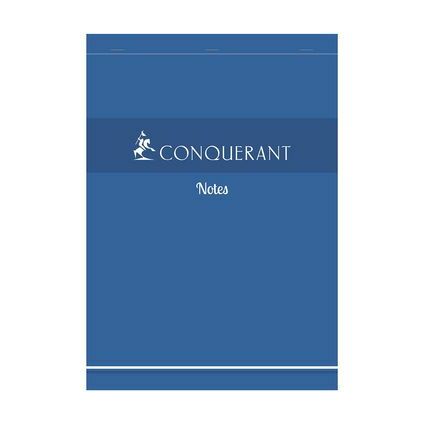 CONQUERANT SEPT Bloc-notes Notes, quadrill, A4