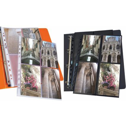 Oxford Pochettes perfores pour 8 photos 100 x 150,format A4