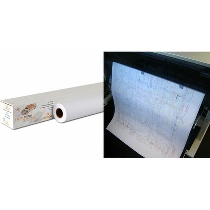 CANSON Papier pour traceur jet d'encre HiColor, blanc