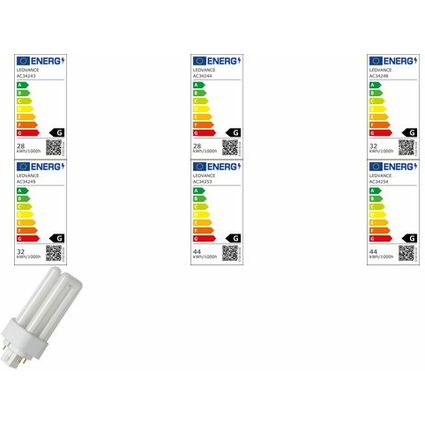 LEDVANCE Ampoule fluocompacte DULUX T/E PLUS, 42 W, GX24q-4