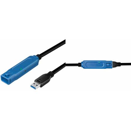LogiLink Cble de rallonge actif USB 3.2, 30 m