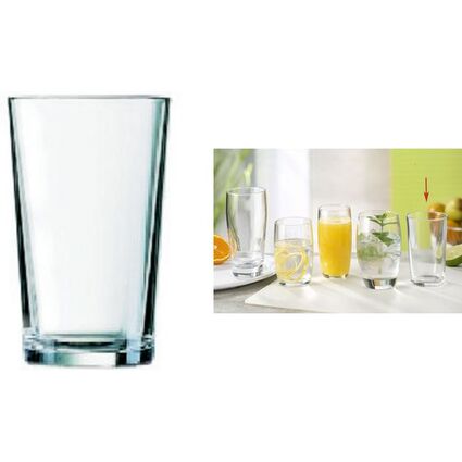 Esmeyer Arcoroc verre de jus / empilable "CONIQUE"