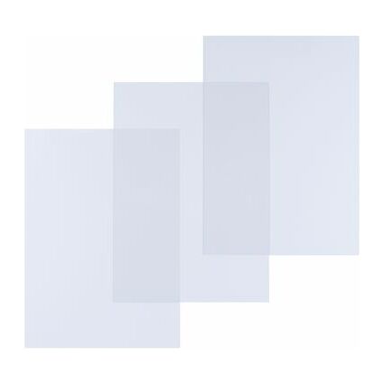 pavo Plats de couverture, A4, PVC, 0,18 mm, transparent