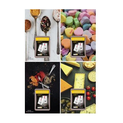 LECAS Calendrier phmride mural Sweet, bloc comique, 2026