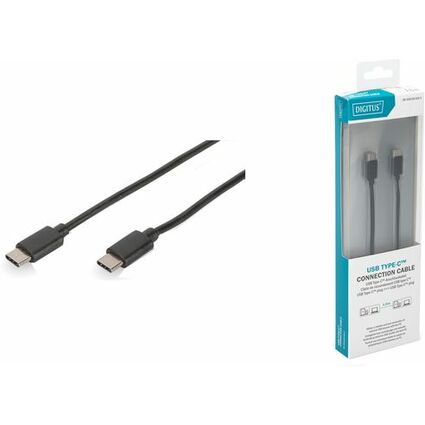 ASSMANN Cble USB 2.0, USB-C mle - USB-C mle, 1,8 m